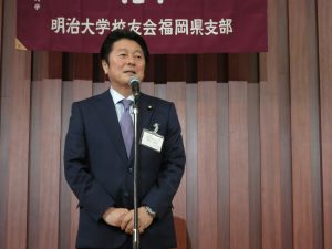 一億活躍大臣の松山先輩のご挨拶！！